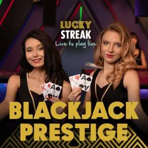 Blackjack Prestige live tafel bij Wbetz Casino